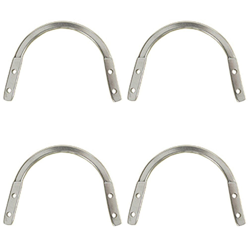 Hilason Stainless Steel Horse Rigging Plate High Polished