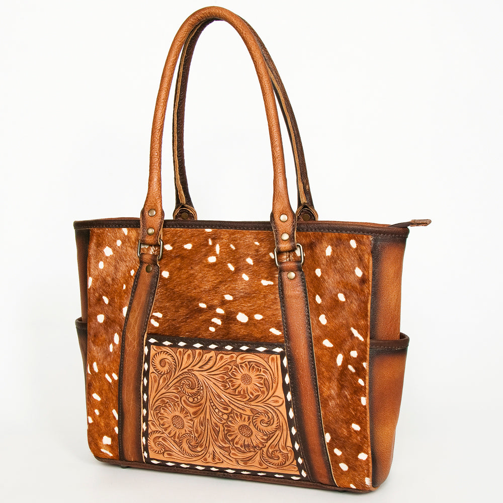 American Darling Tote Hair on Genuine Leather Western Women Bag Handbag Purse | Travel Bags College Casual