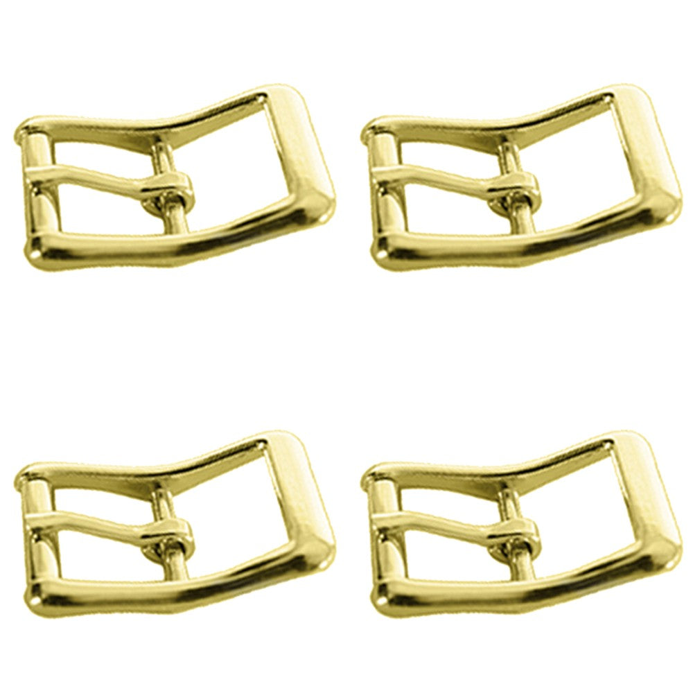 1/2" Hilason Die Cast Center Bar Roller Buckle Brass Plated