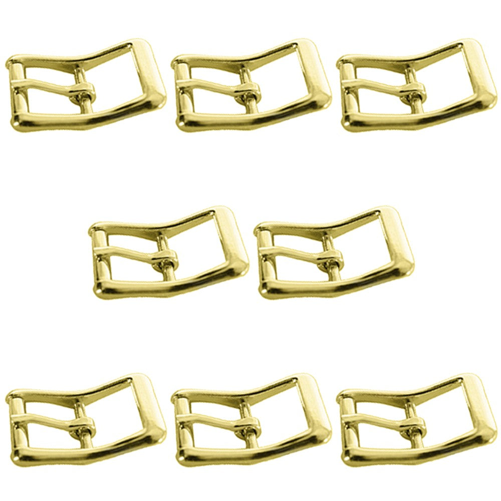 1/2" Hilason Die Cast Center Bar Roller Buckle Brass Plated