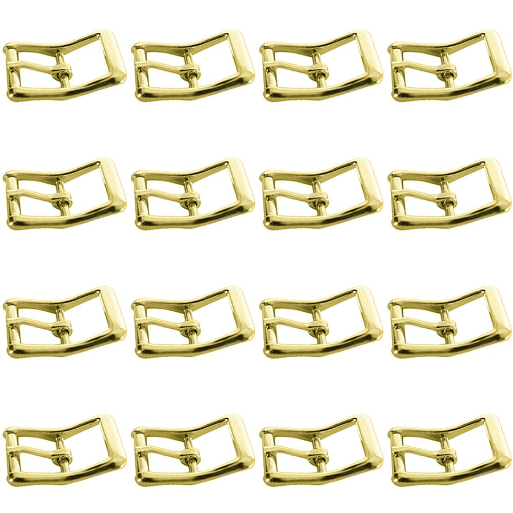 1/2" Hilason Die Cast Center Bar Roller Buckle Brass Plated