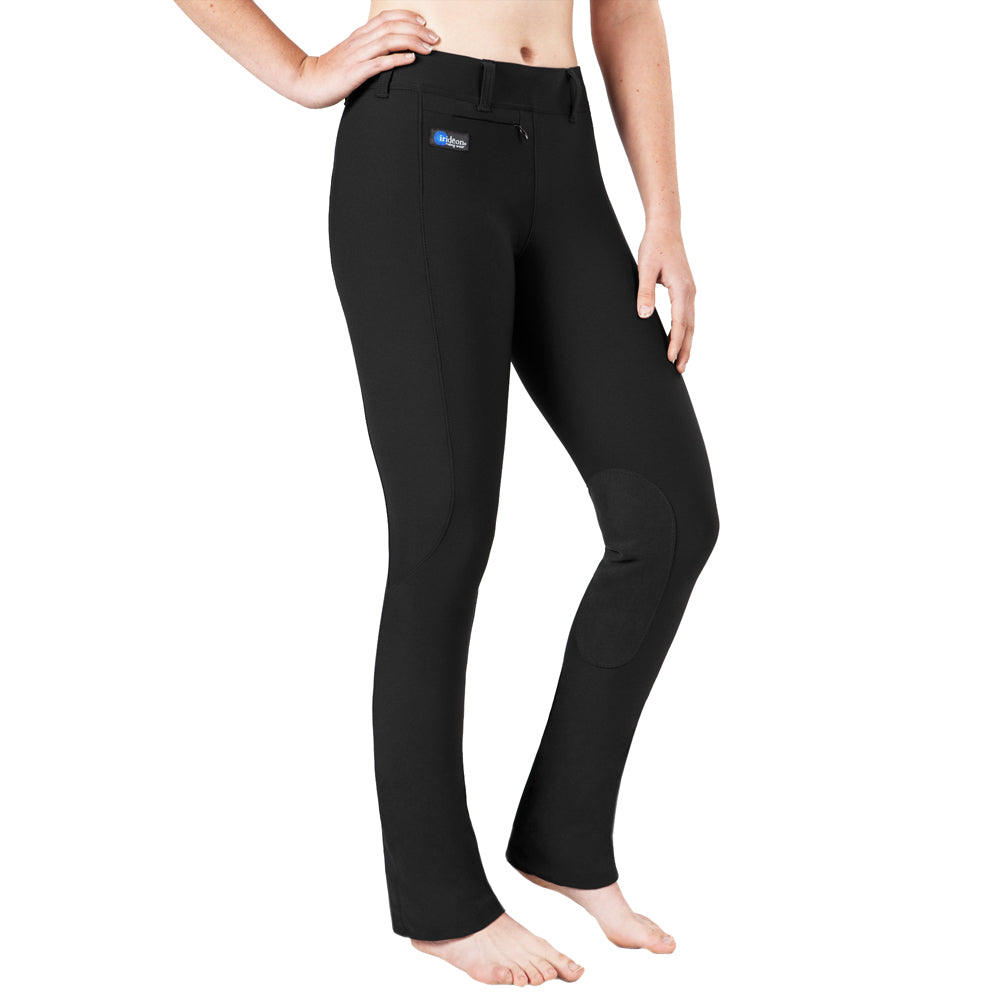 Long Length Irideon Issential Boot Cut Tight Black