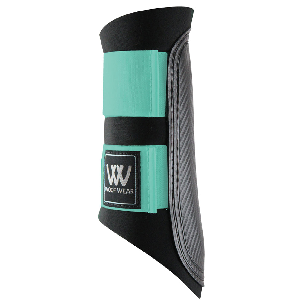Large Woof Wear Sport Brushing Boot Black Mint