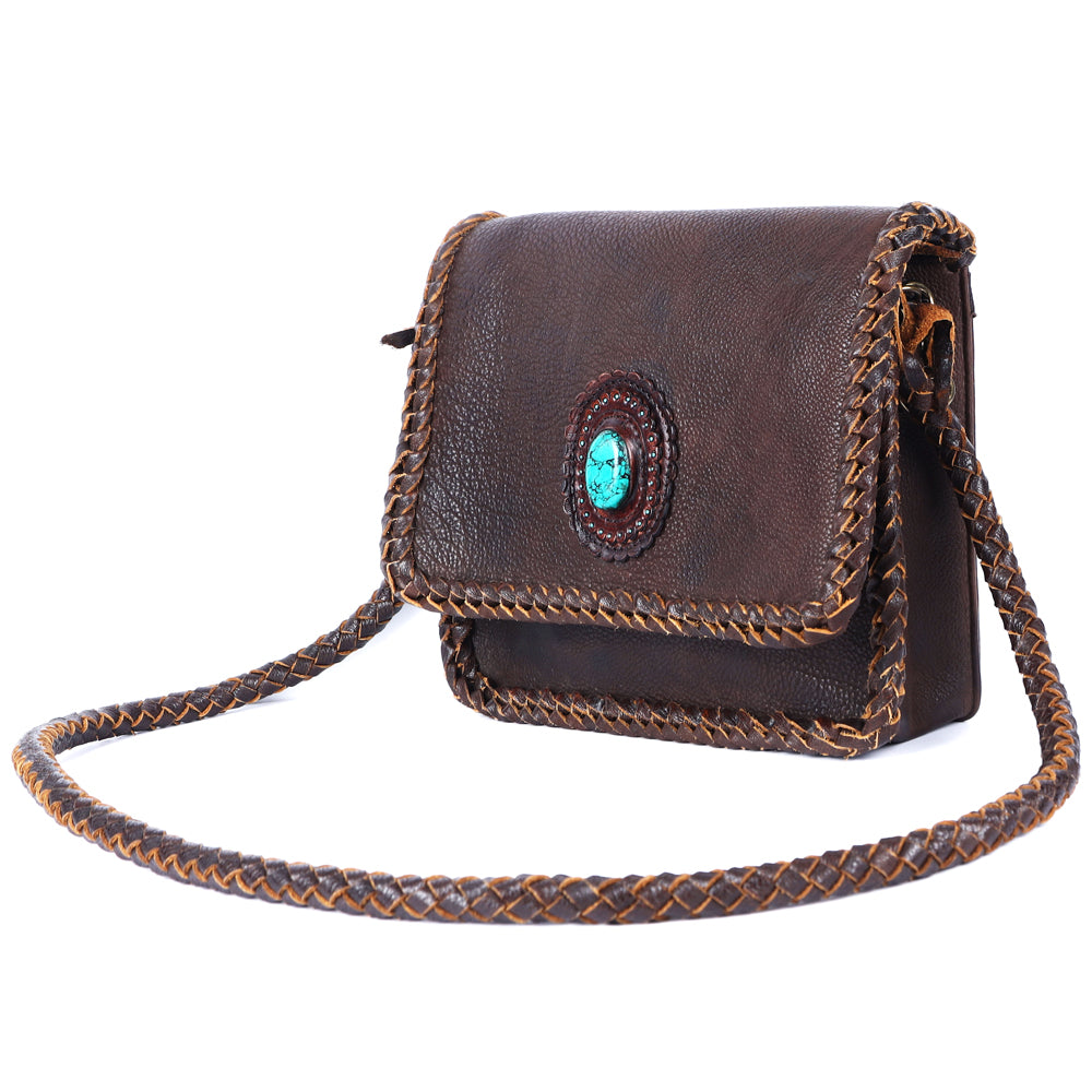 American Darling Cross Body Hair on Genuine Leather Western Women Bag | Handbag Purse Crossbody for Cute