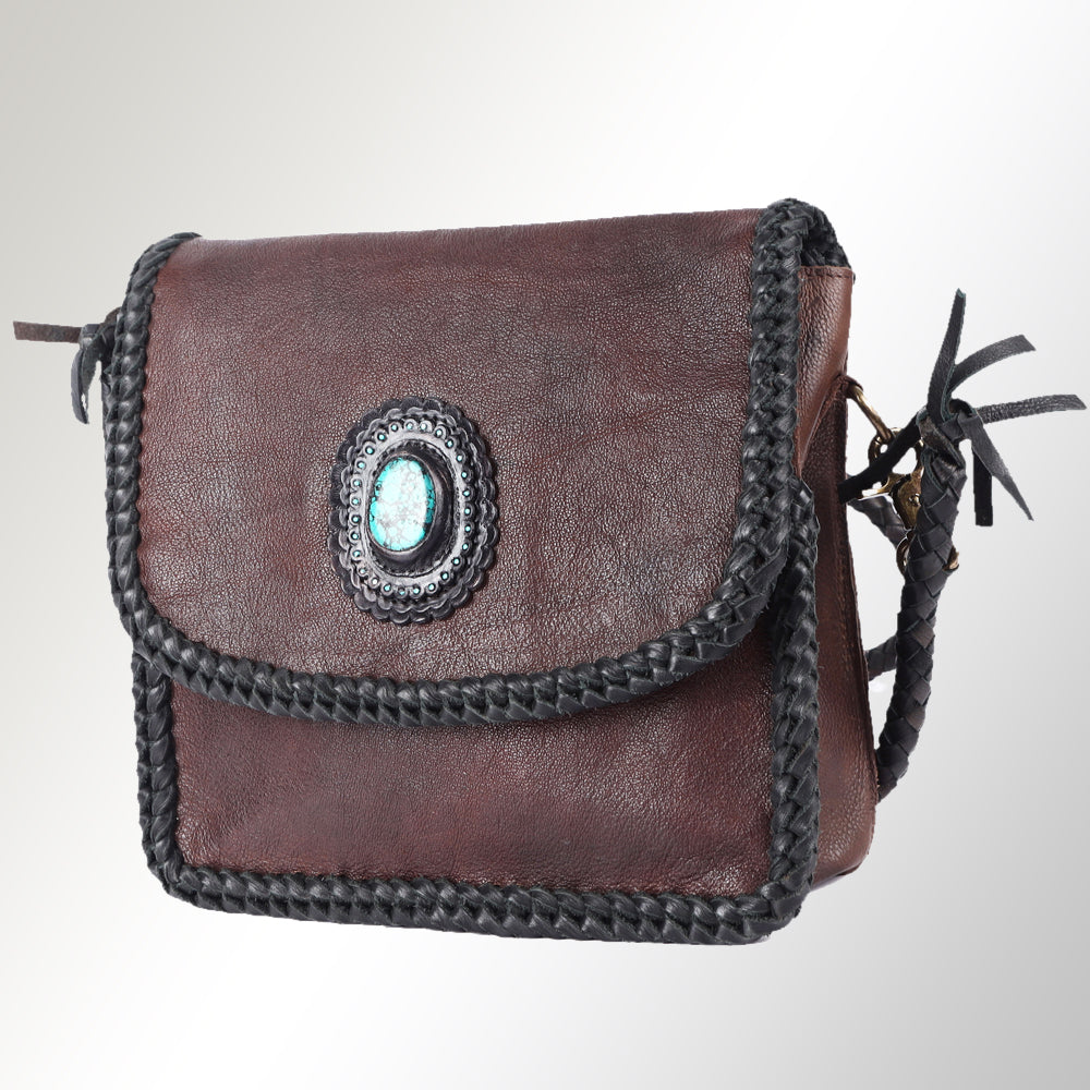 American Darling Cross Body Full Grain Genuine Leather Western Women Bag | Handbag Purse Crossbody for Cute