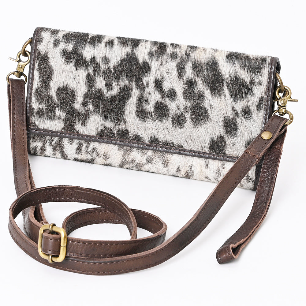 American Darling Wallet Hair on Genuine Leather Western Women Bag | Handbag Purse Wristlet Travel Clutch