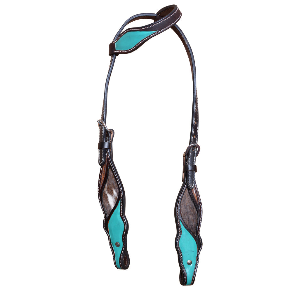 COMFYTACK Western Horse Headstall Breast Collar Tack Genuine American Leather