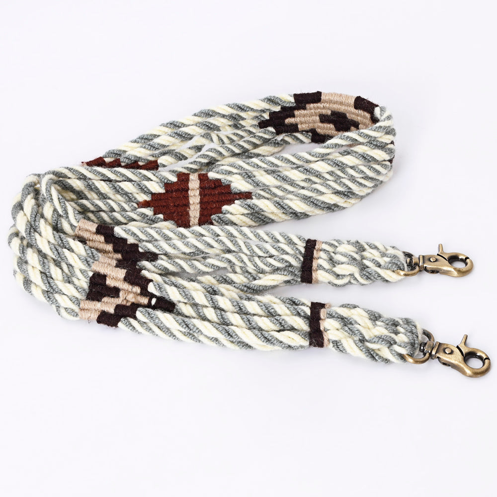 American Darling ADWSX101 Hand braided Wool strand Crossbody Handle Strap For Bags