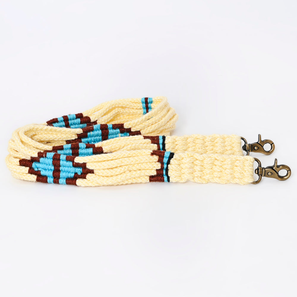 American Darling Hand Braided Wool Strand Crossbody Handle Strap for Bags Phone Wallet Purse Clutch Cellphone Holder