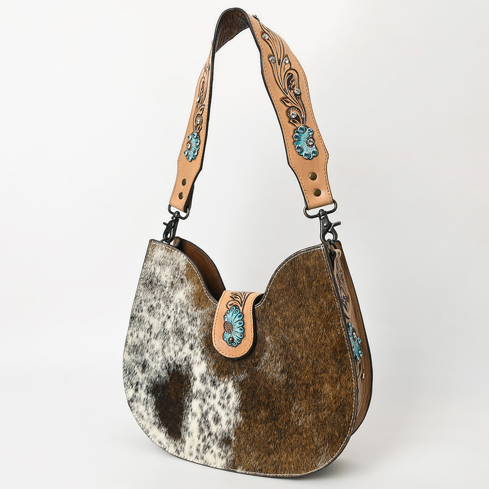 American Darling Hobo Hair-on Genuine Leather women bag western handbag purse