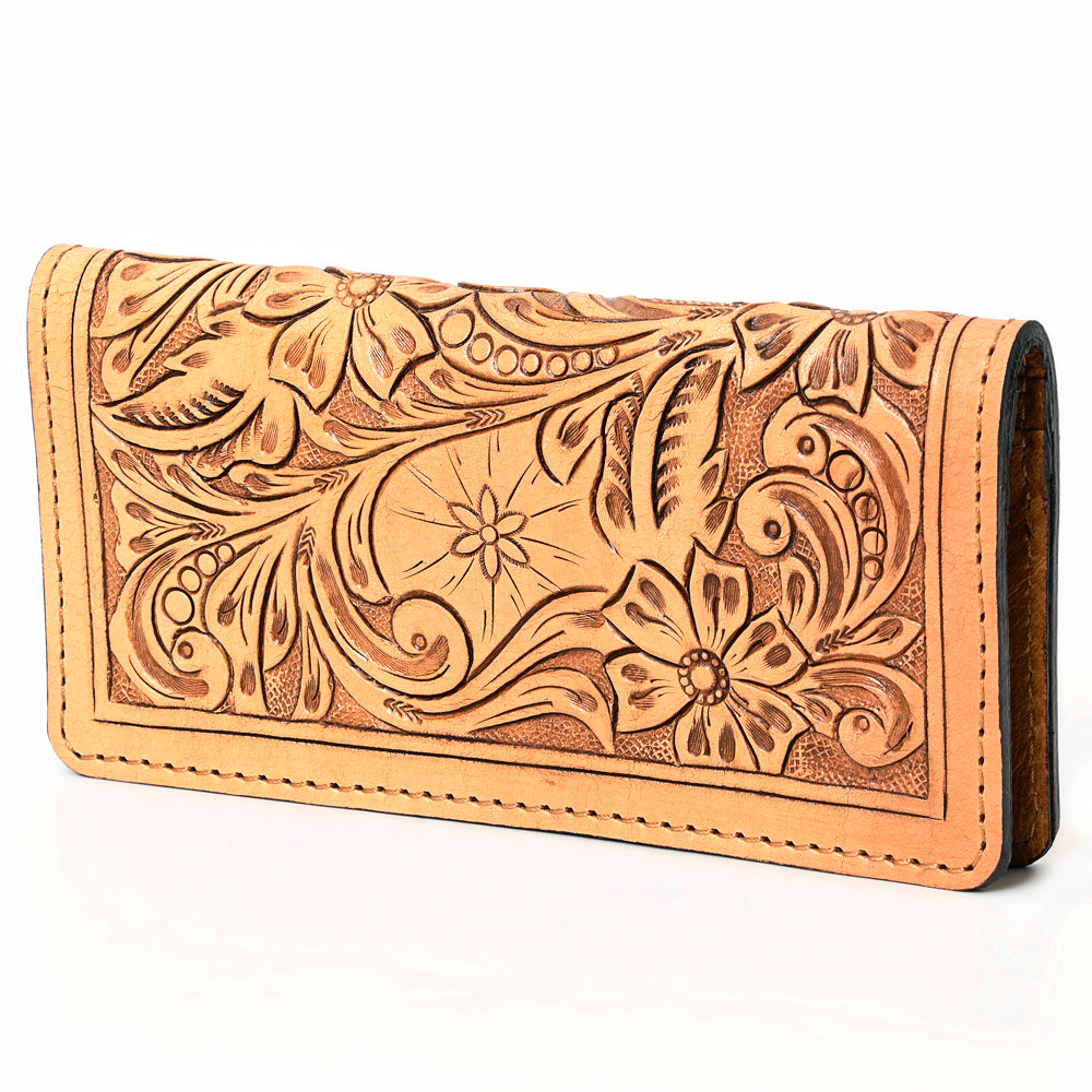 American Darling Wallet Hand Tooled Genuine Leather Western Women Bag | Handbag Purse Wristlet