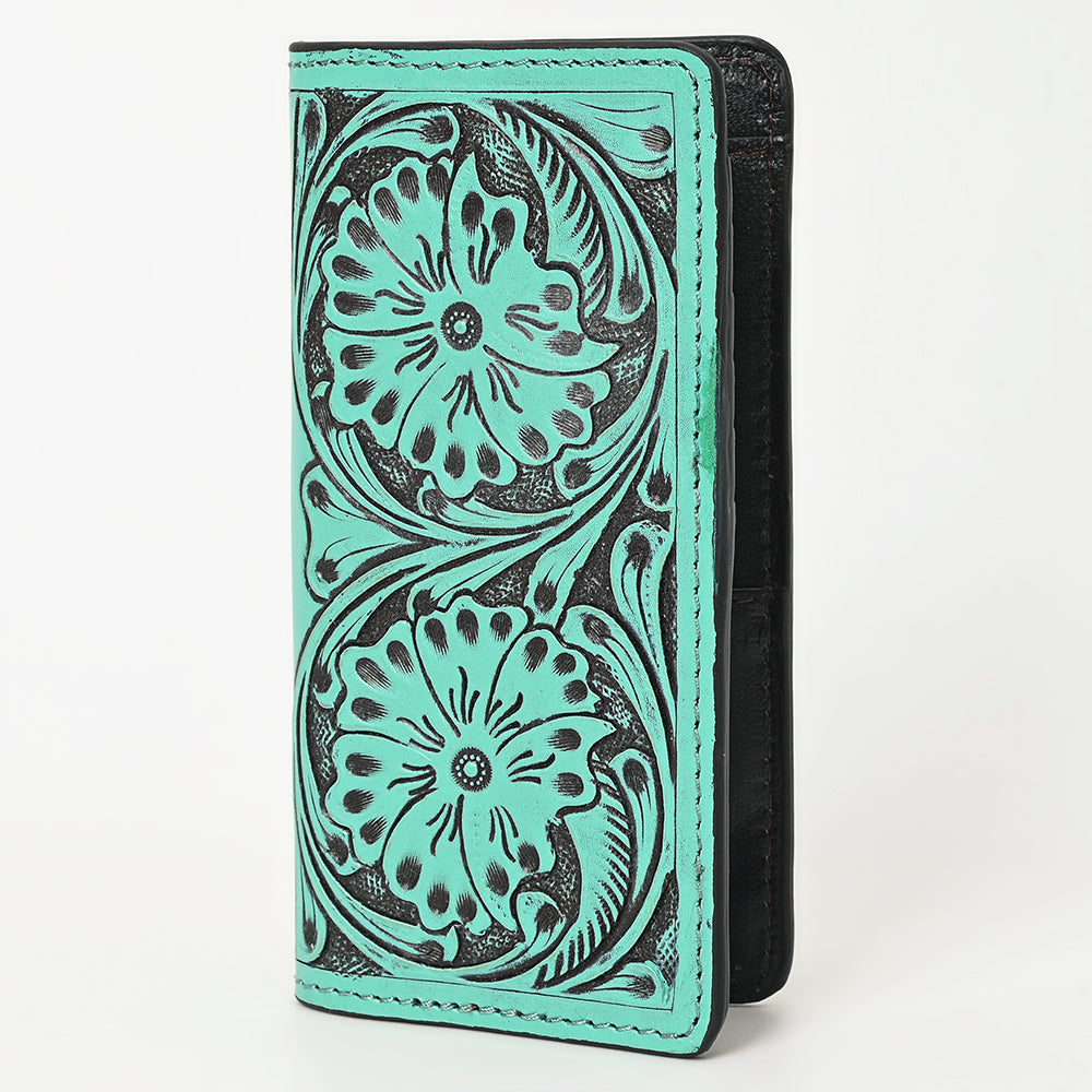 American Darling Clutch Hand Tooled Genuine Leather Women Bag Western Handbag Purse