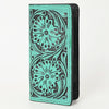 American Darling Clutch Hand Tooled Genuine Leather Women Bag Western Handbag Purse