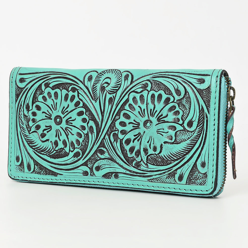 American Darling Clutch Hand Tooled Genuine Leather Western Women Bag Handbag Purse | Purses