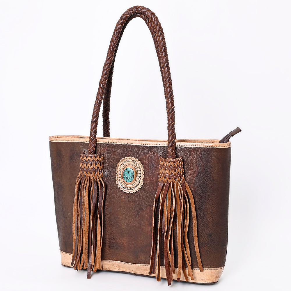 American Darling Tote Full Grain Genuine Leather Western Women Bag Handbag Purse | Travel Bags College Casual