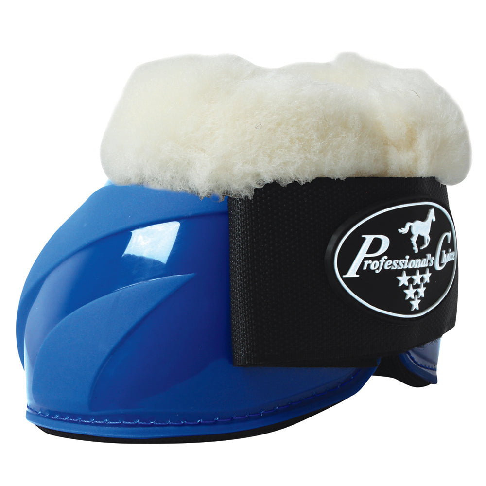 X-Lrg Professional'S Choice Western Horse Sports Fleece Spartan Bell Boot Blue