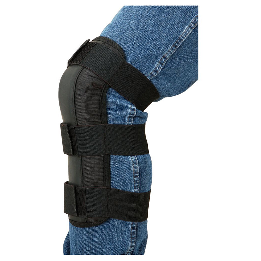 Tough 1 Western Super Protective Flexible Men & Women Shin Guards Black