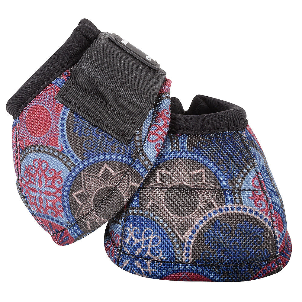 Classic Equine Horse No Turn Leg Bell Boots Pair Small