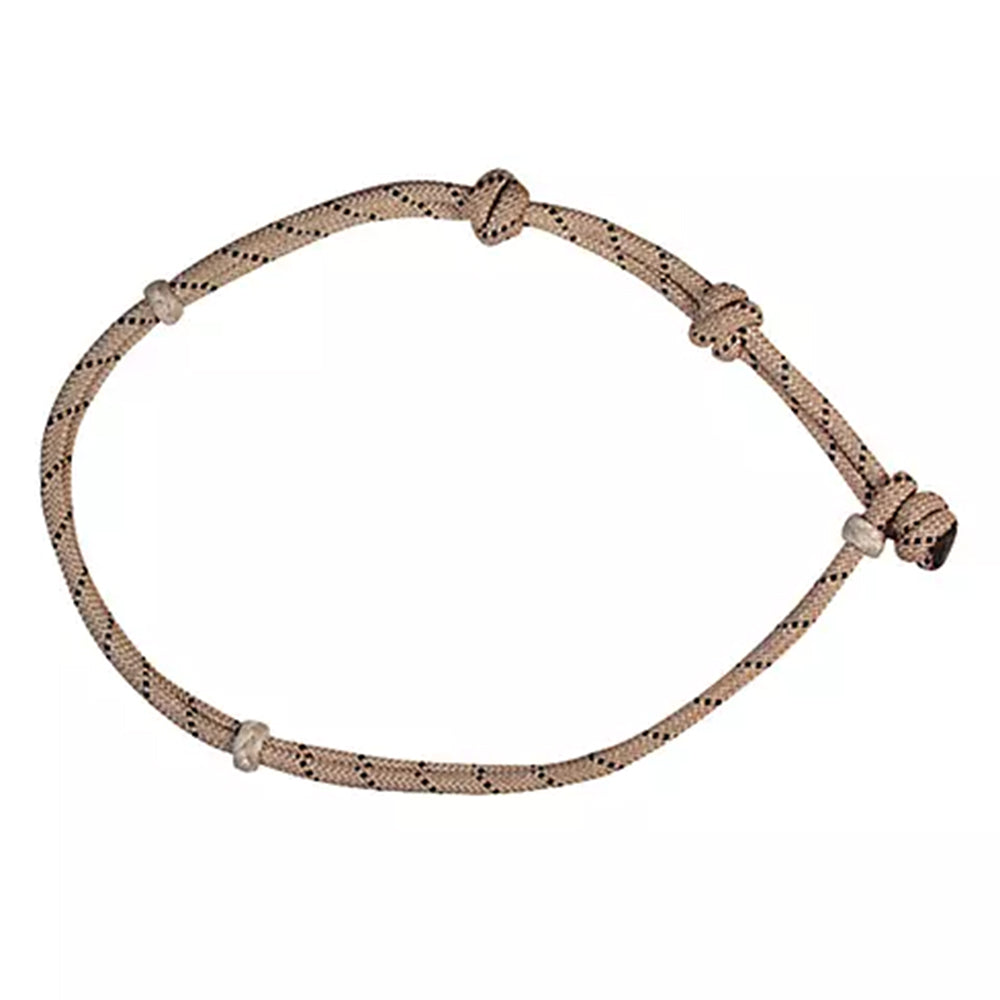 Classic Equine Western Horse 3 Adjustable Knots Calf Roping Neck Rope Tan