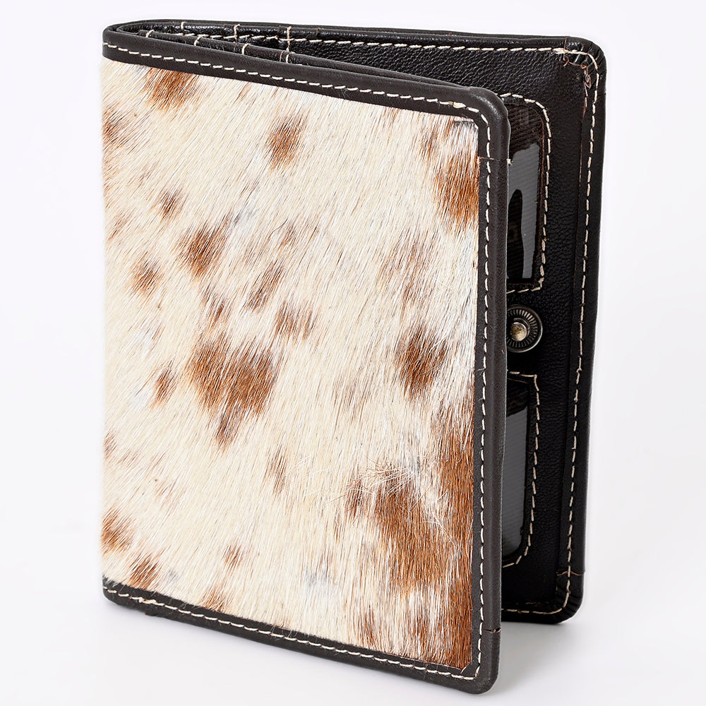 American Darling Card Holder Hair on Genuine Leather | Business Credit Sports