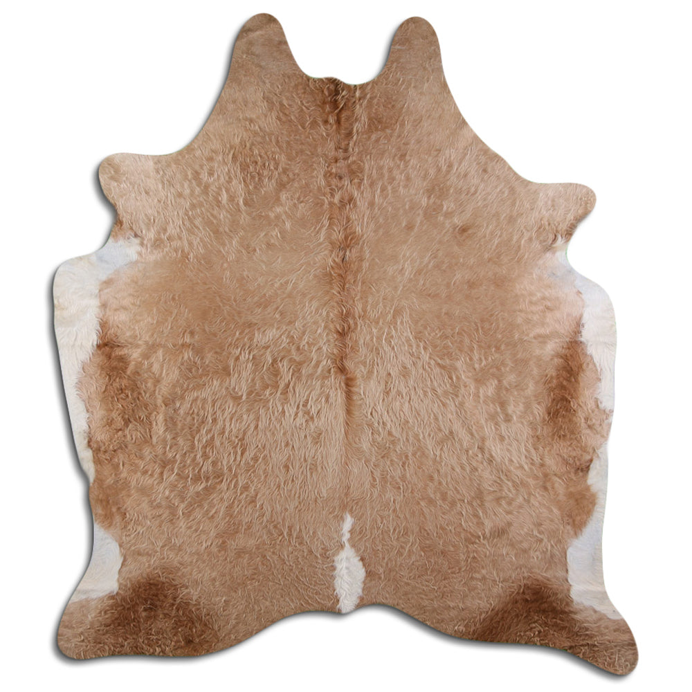 8' X 7' Hair On Leather Cowhide From Brazil Skin Rug Carpet Hilason