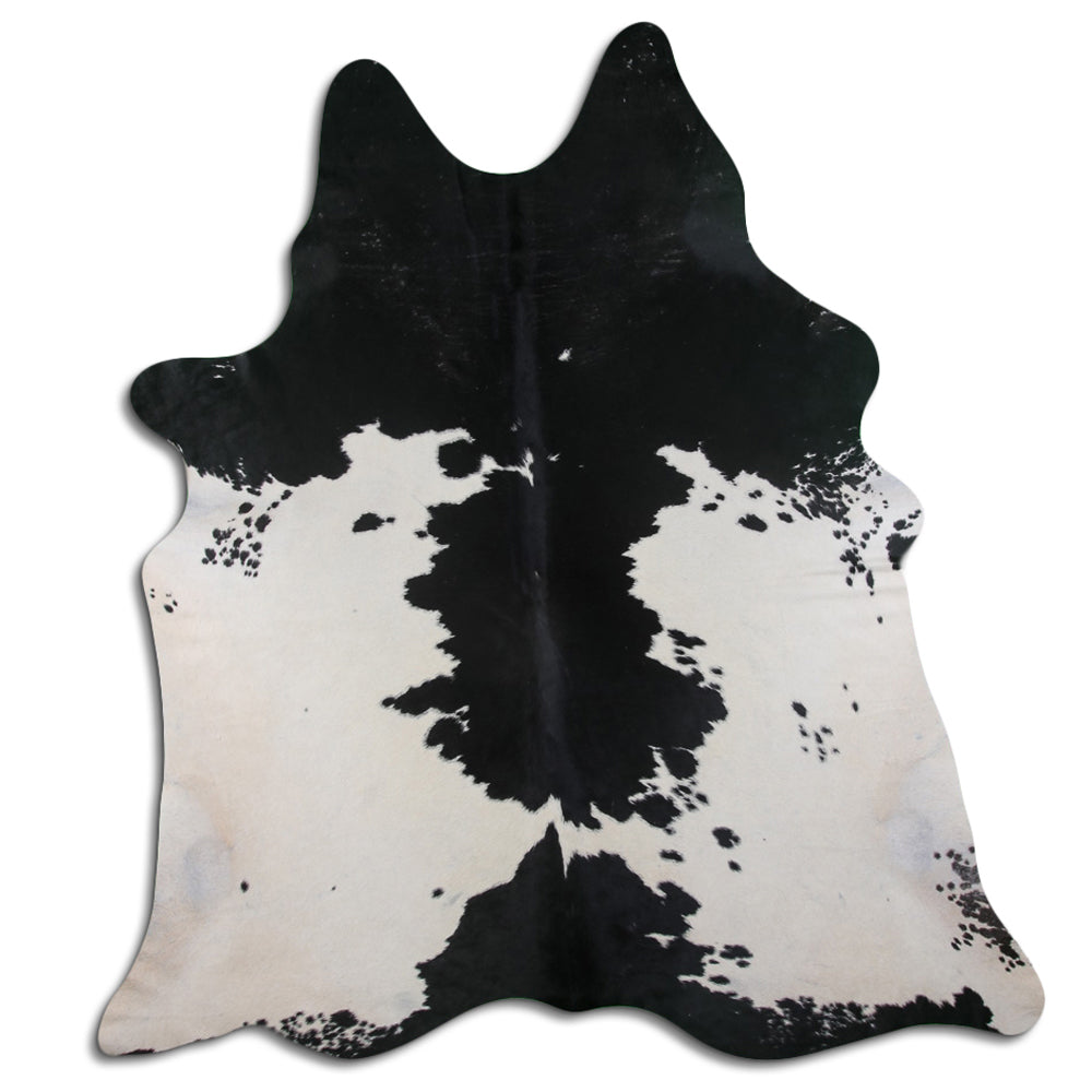 8.5 Ft X 7.5 Hair On Leather Cowhide From Brazil Skin Rug Carpet Hilason