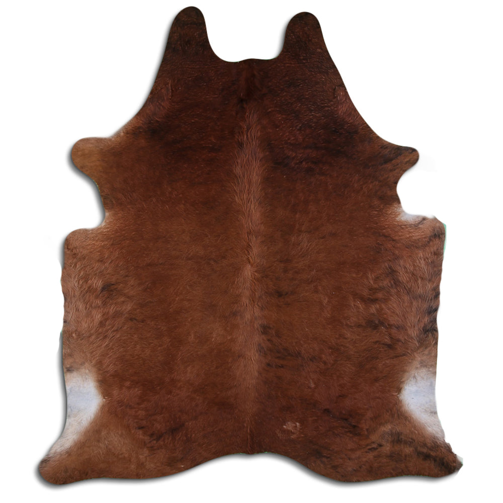 8' X 7' Hair On Leather Cowhide From Brazil Skin Rug Carpet Hilason
