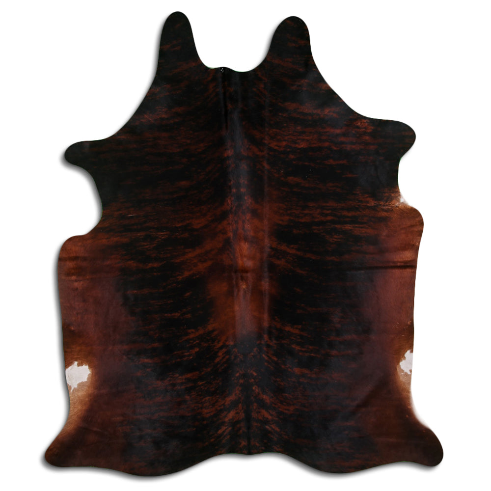 8.5 Ft X 7 Hair On Leather Cowhide From Brazil Skin Rug Carpet Hilason