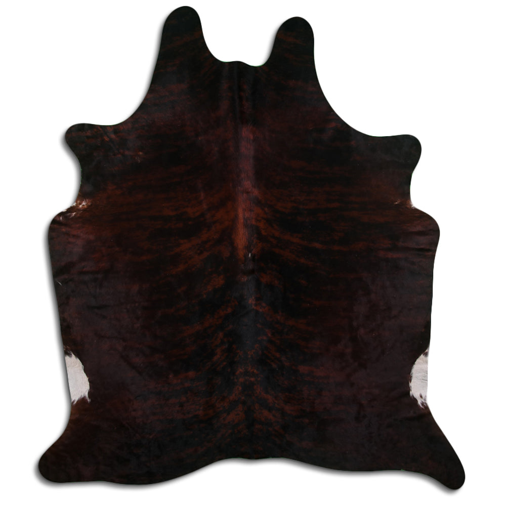 7.5 Ft X 6.5 Hair On Leather Cowhide From Brazil Skin Rug Carpet Hilason