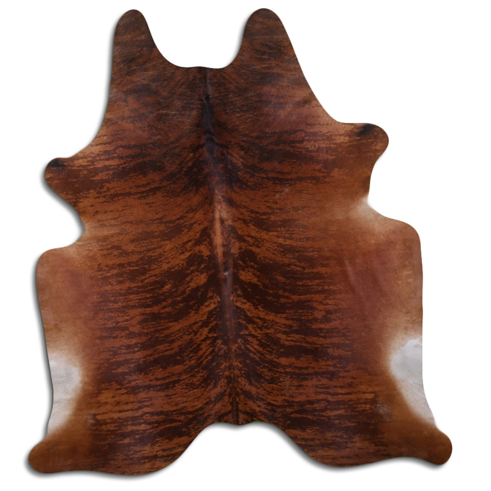 8' X 7' Hair On Leather Cowhide From Brazil Skin Rug Carpet Hilason