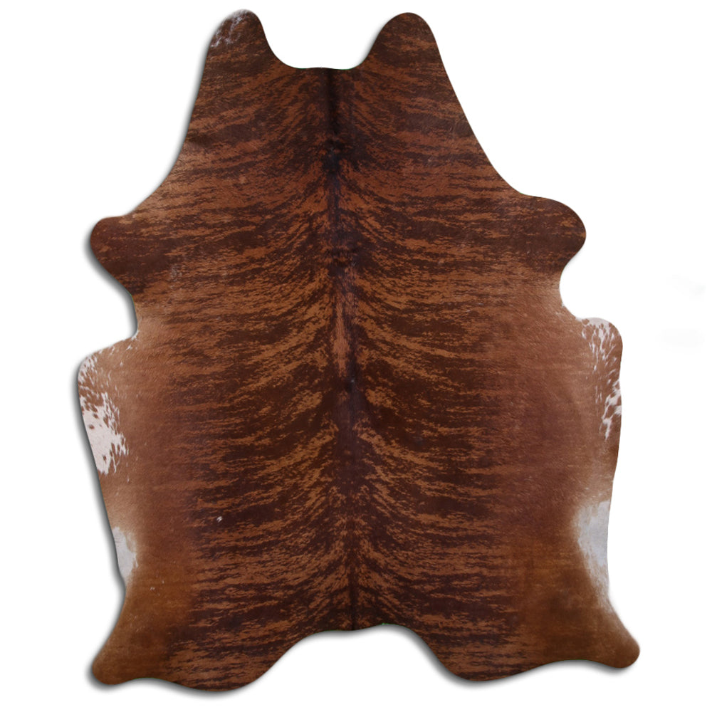 8.5 Ft X 7.5 Hair On Leather Cowhide From Brazil Skin Rug Carpet Hilason