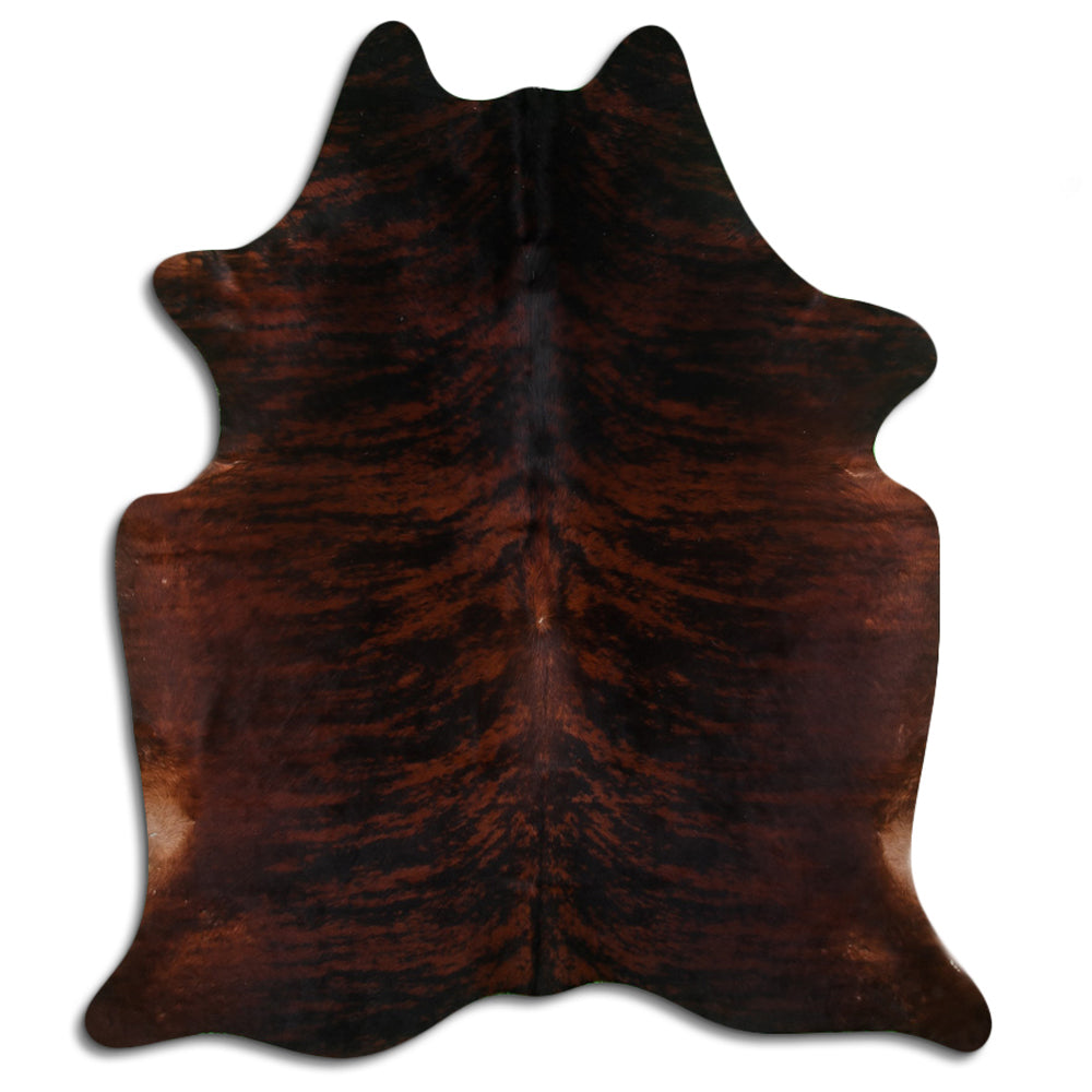 8' X 7' Hair On Leather Cowhide From Brazil Skin Rug Carpet Hilason