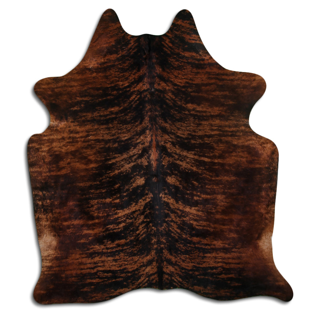 7.5 Ft X 6.5 Hair On Leather Cowhide From Brazil Skin Rug Carpet Hilason