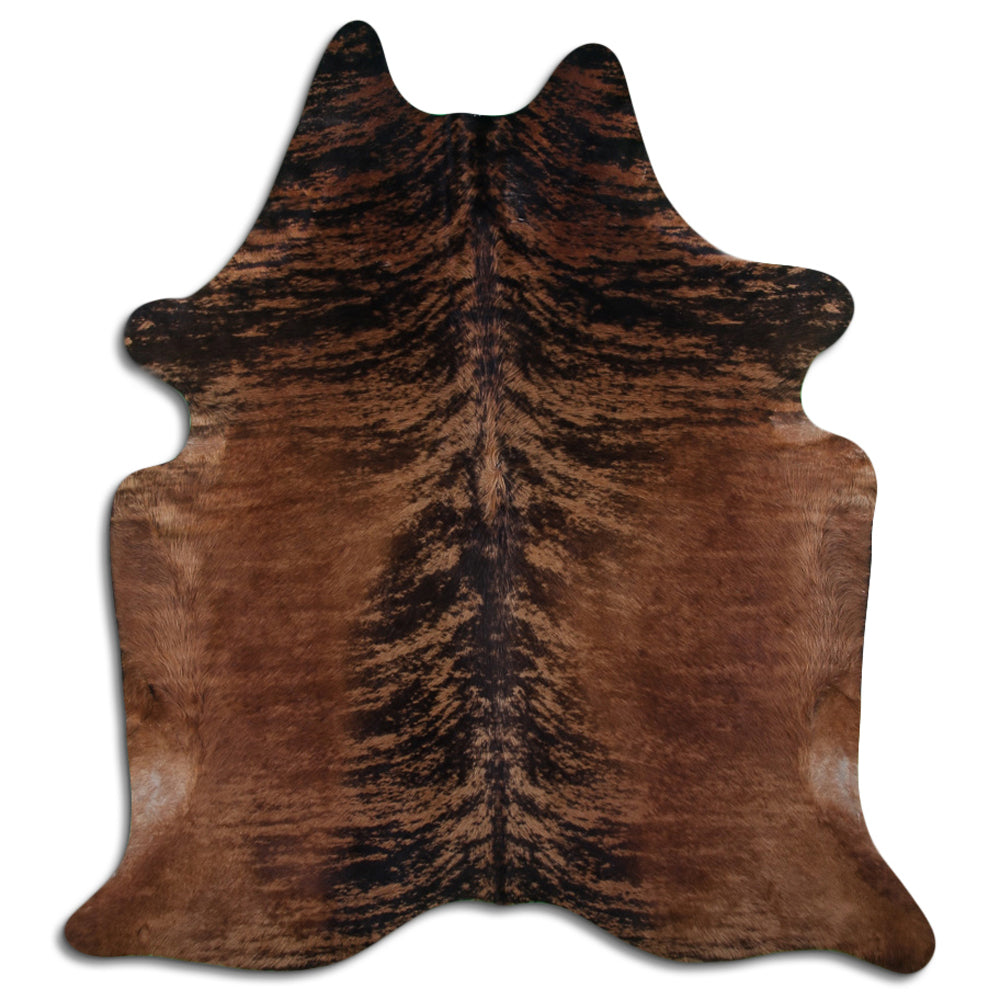 8' X 7' Hair On Leather Cowhide From Brazil Skin Rug Carpet Hilason