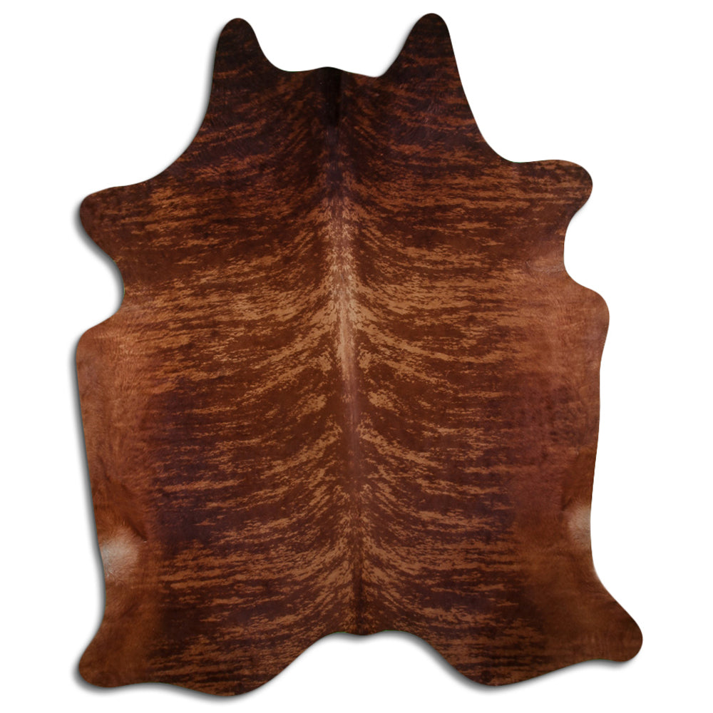 9 Ft X 7 Hair On Leather Cowhide From Brazil Skin Rug Carpet Hilason