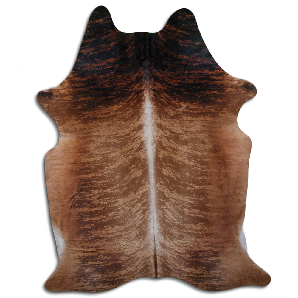 8 Ft X 6.5 Hair On Leather Cowhide From Brazil Skin Rug Carpet Hilason