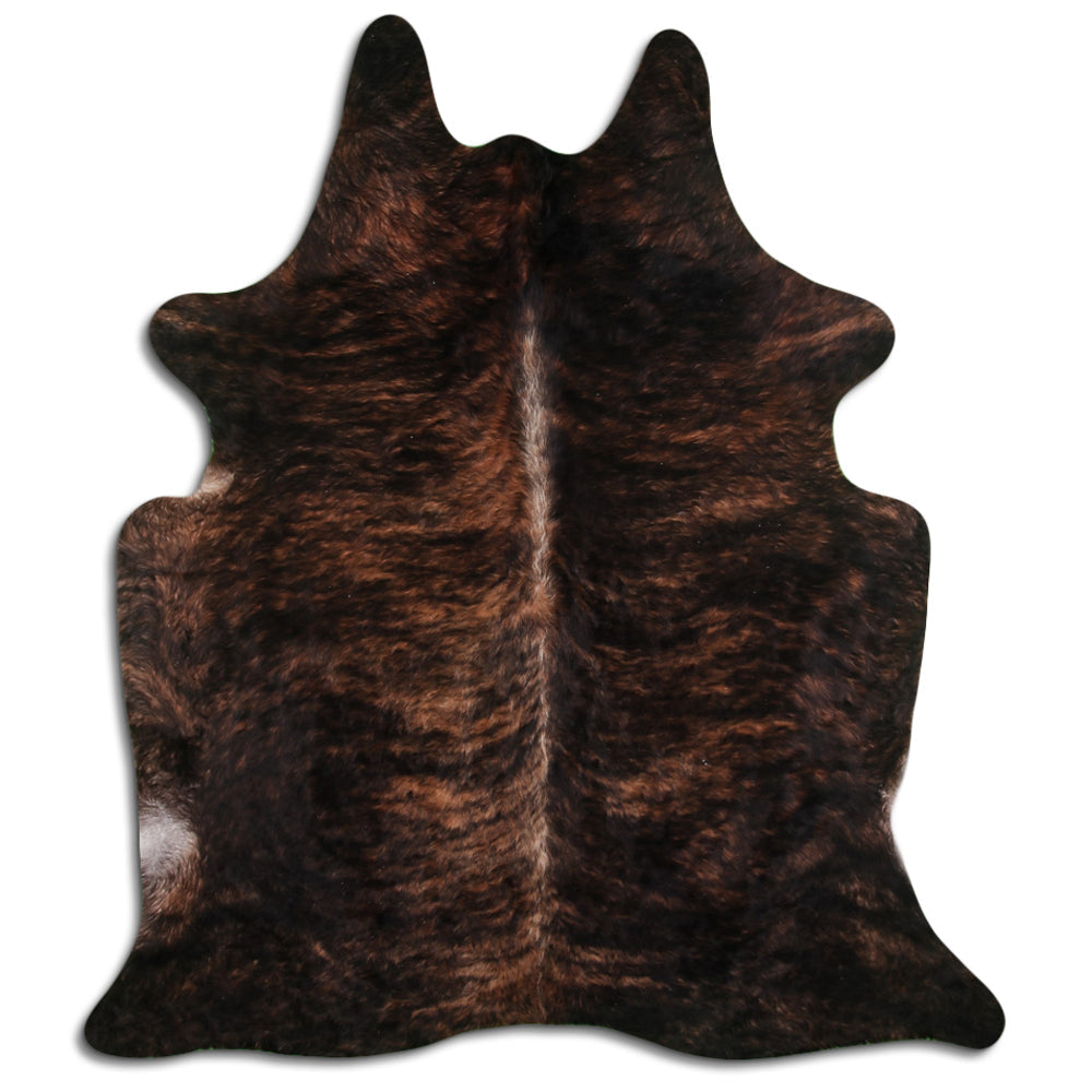 8 Ft X 6.5 Hair On Leather Cowhide From Brazil Skin Rug Carpet Hilason