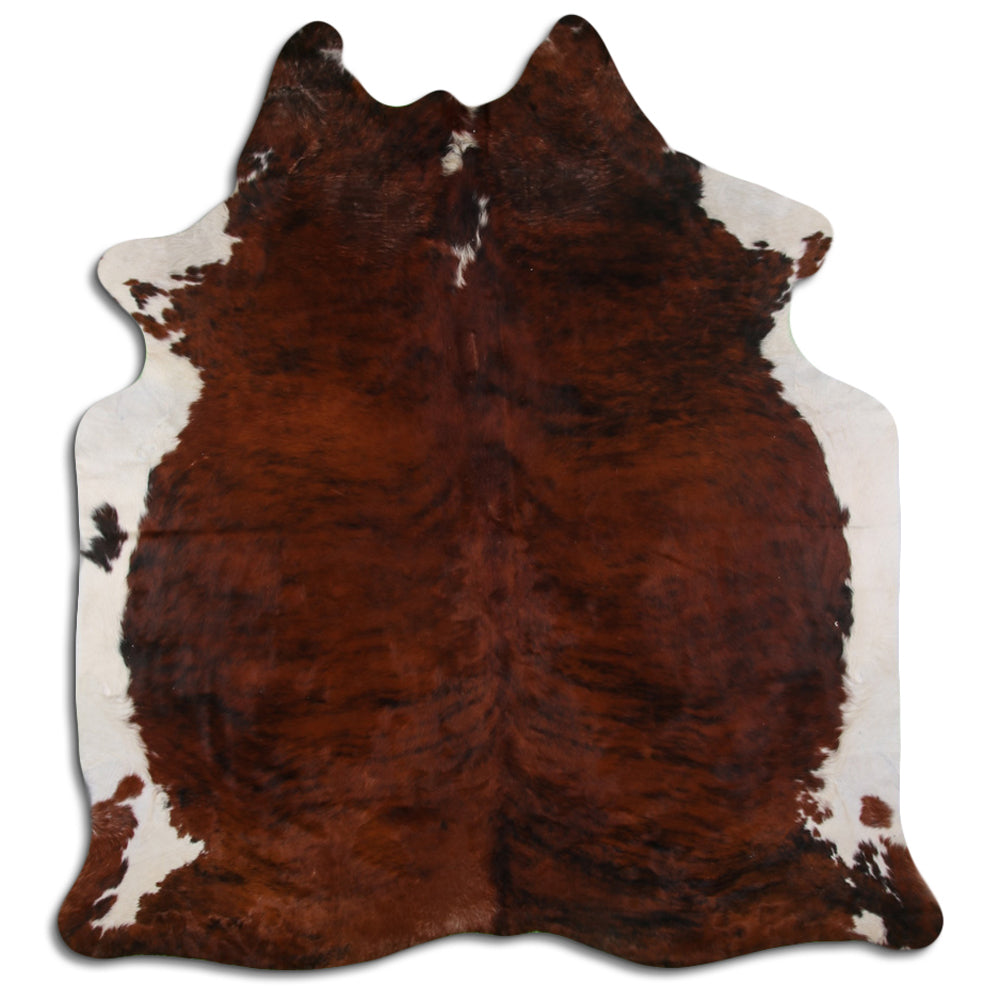 8' X 7' Hair On Leather Cowhide From Brazil Skin Rug Carpet Hilason