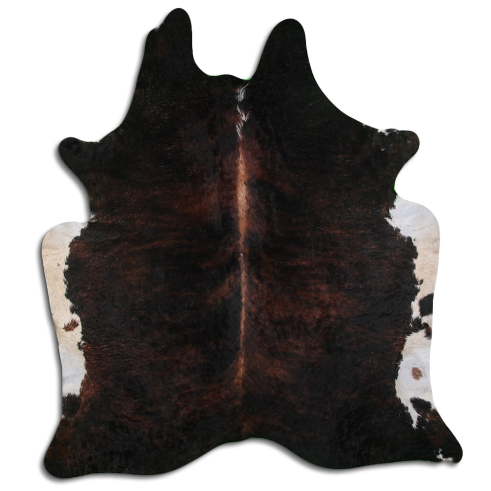 8.5 Ft X 7.5 Hair On Leather Cowhide From Brazil Skin Rug Carpet Hilason