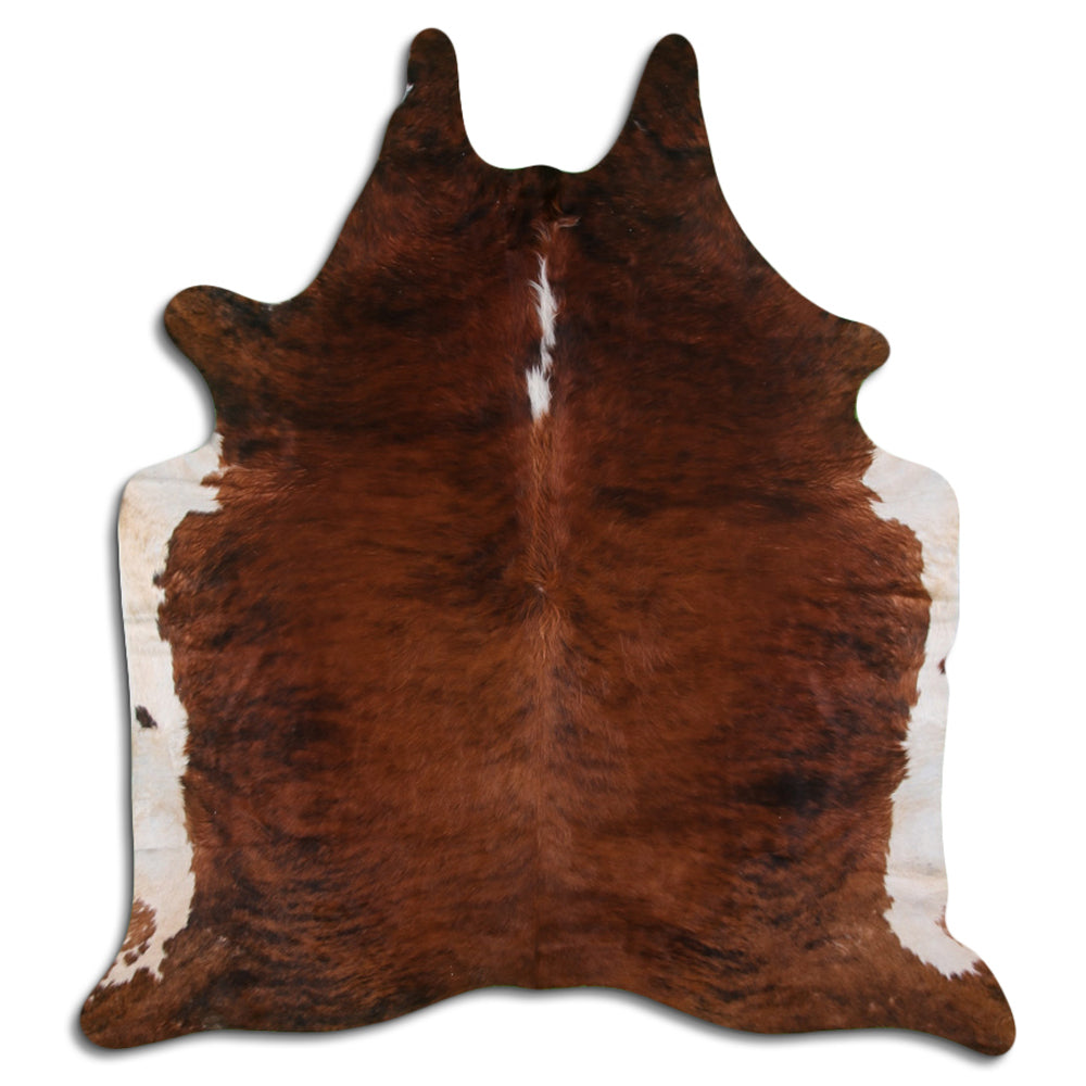 8' X 7' Hair On Leather Cowhide From Brazil Skin Rug Carpet Hilason