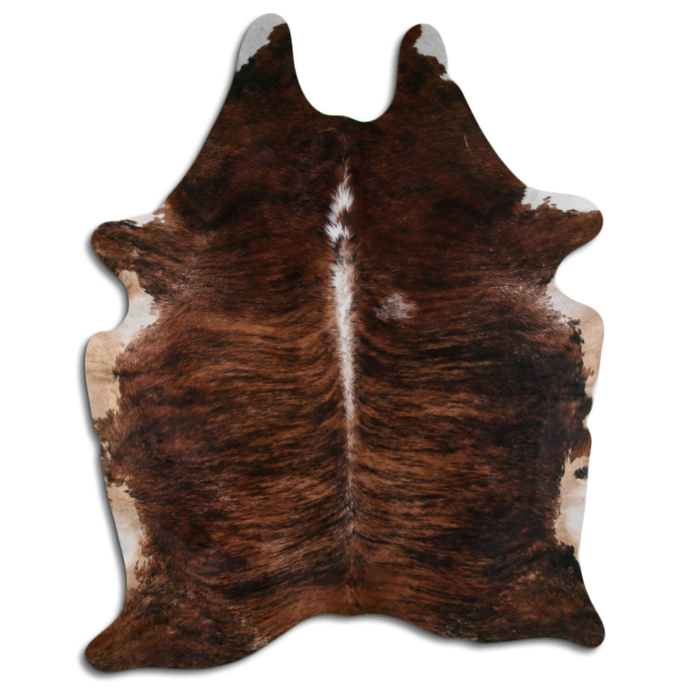 9 Ft X 7 Hair On Leather Cowhide From Brazil Skin Rug Carpet Hilason