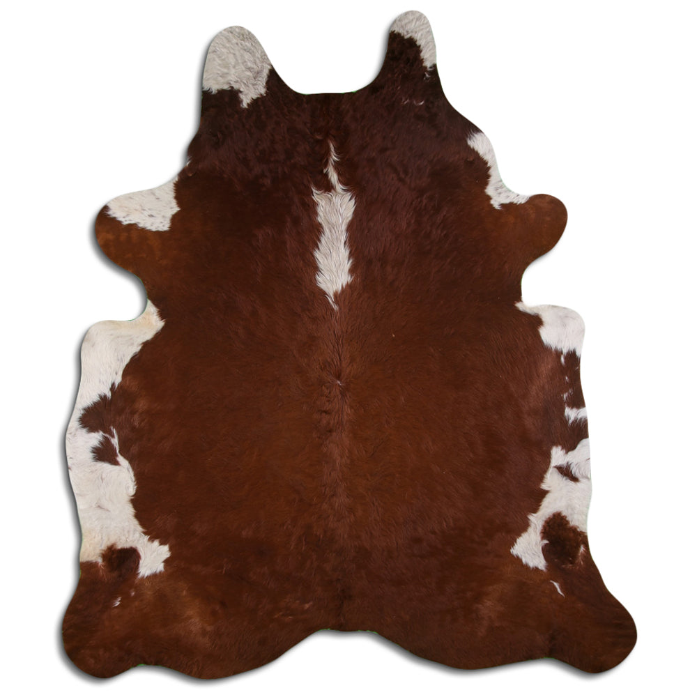 8.5 Ft X 7 Hair On Leather Cowhide From Brazil Skin Rug Carpet Hilason