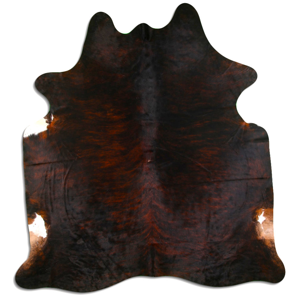 8' X 7' Hair On Leather Cowhide From Brazil Skin Rug Carpet Hilason