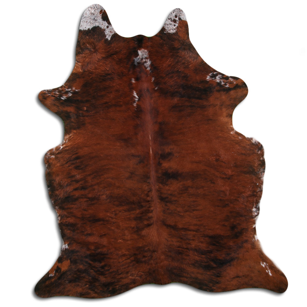 8' X 7' Hair On Leather Cowhide From Brazil Skin Rug Carpet Hilason