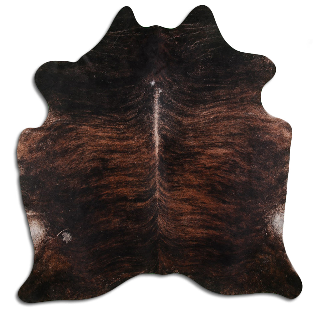 8.5 Ft X 7.5 Hair On Leather Cowhide From Brazil Skin Rug Carpet Hilason