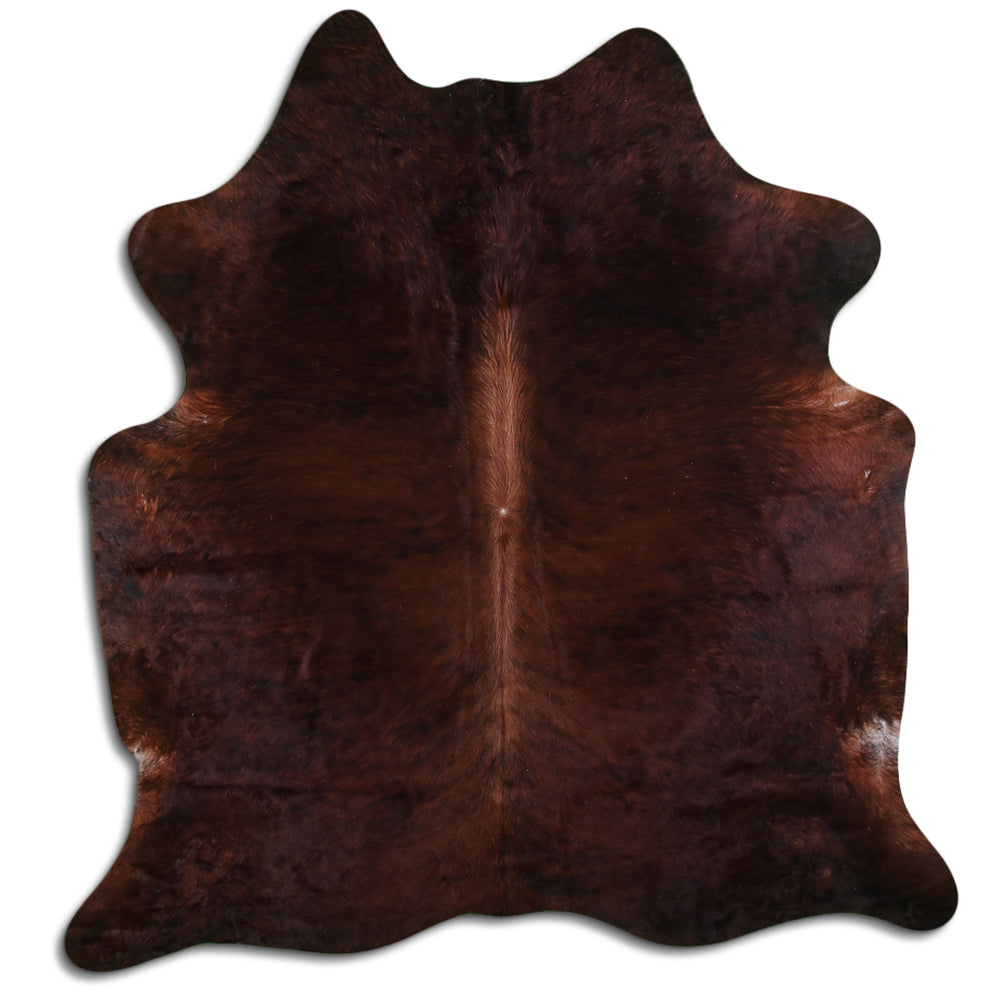 8' X 7' Hair On Leather Cowhide From Brazil Skin Rug Carpet Hilason