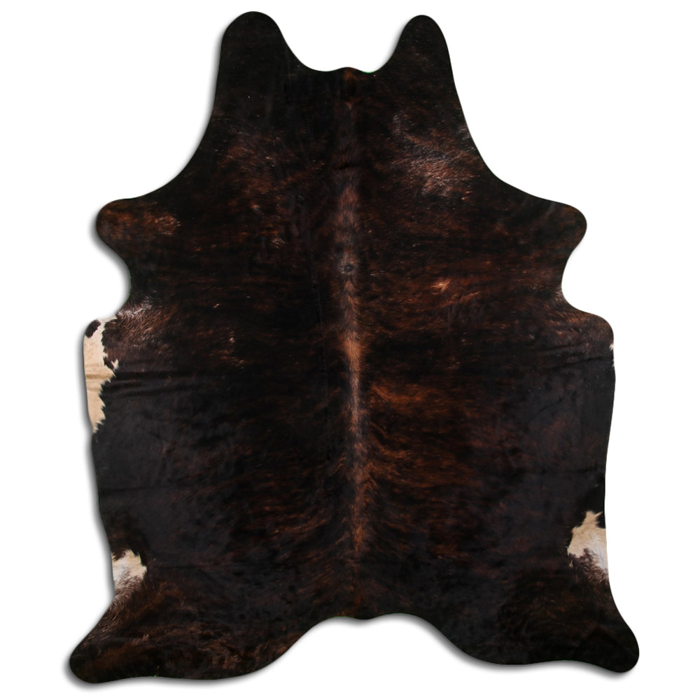 9 Ft X 7.5 Hair On Leather Cowhide From Brazil Skin Rug Carpet Hilason