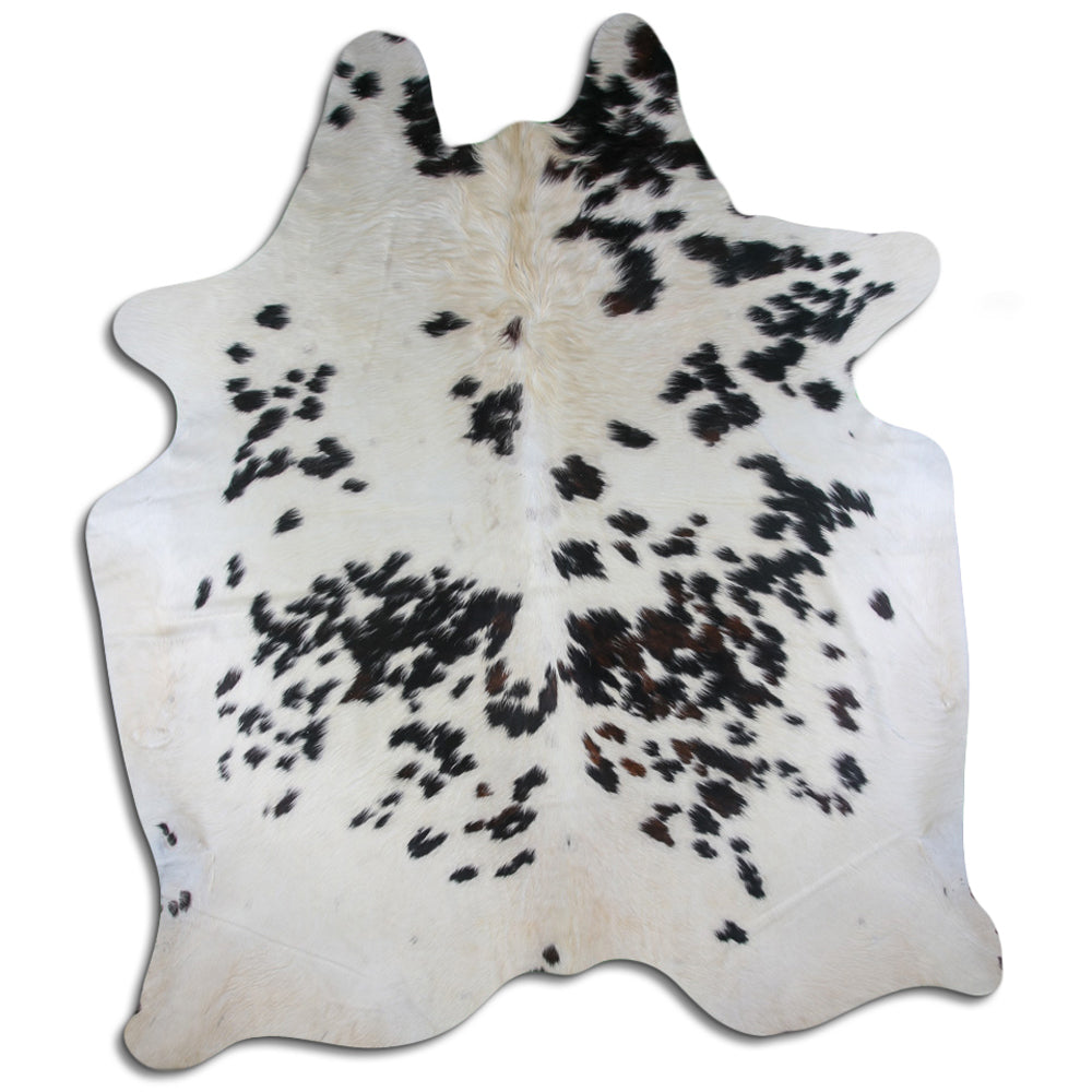 8.5 Ft X 7.5 Hair On Leather Cowhide From Brazil Skin Rug Carpet Hilason