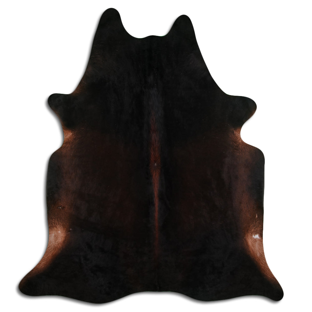8.5 Ft X 7.5 Hair On Leather Cowhide From Brazil Skin Rug Carpet Hilason