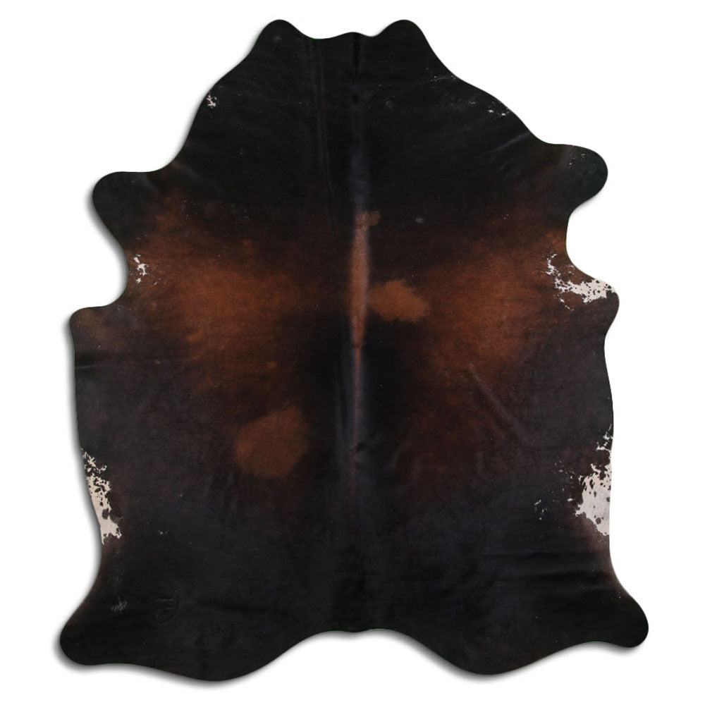 8.5 Ft X 7 Hair On Leather Cowhide From Brazil Skin Rug Carpet Hilason